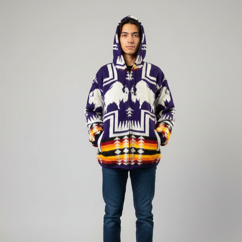 Buffalo Unisex Alpaca Sweater-1