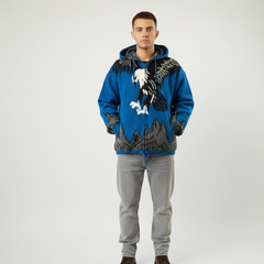 Eagle Unisex Alpaca Sweater-1