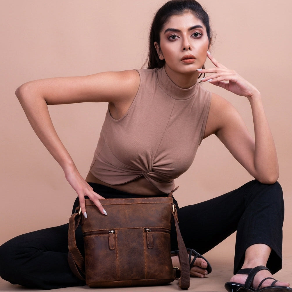 Greenwood Leather Crossbody Bag-2