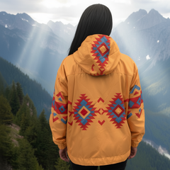 Sunrise Peaks Windbreaker(Yellow)-2