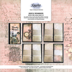 3Quarter Designs Gentle Reminders Mini Album Base Kit-2