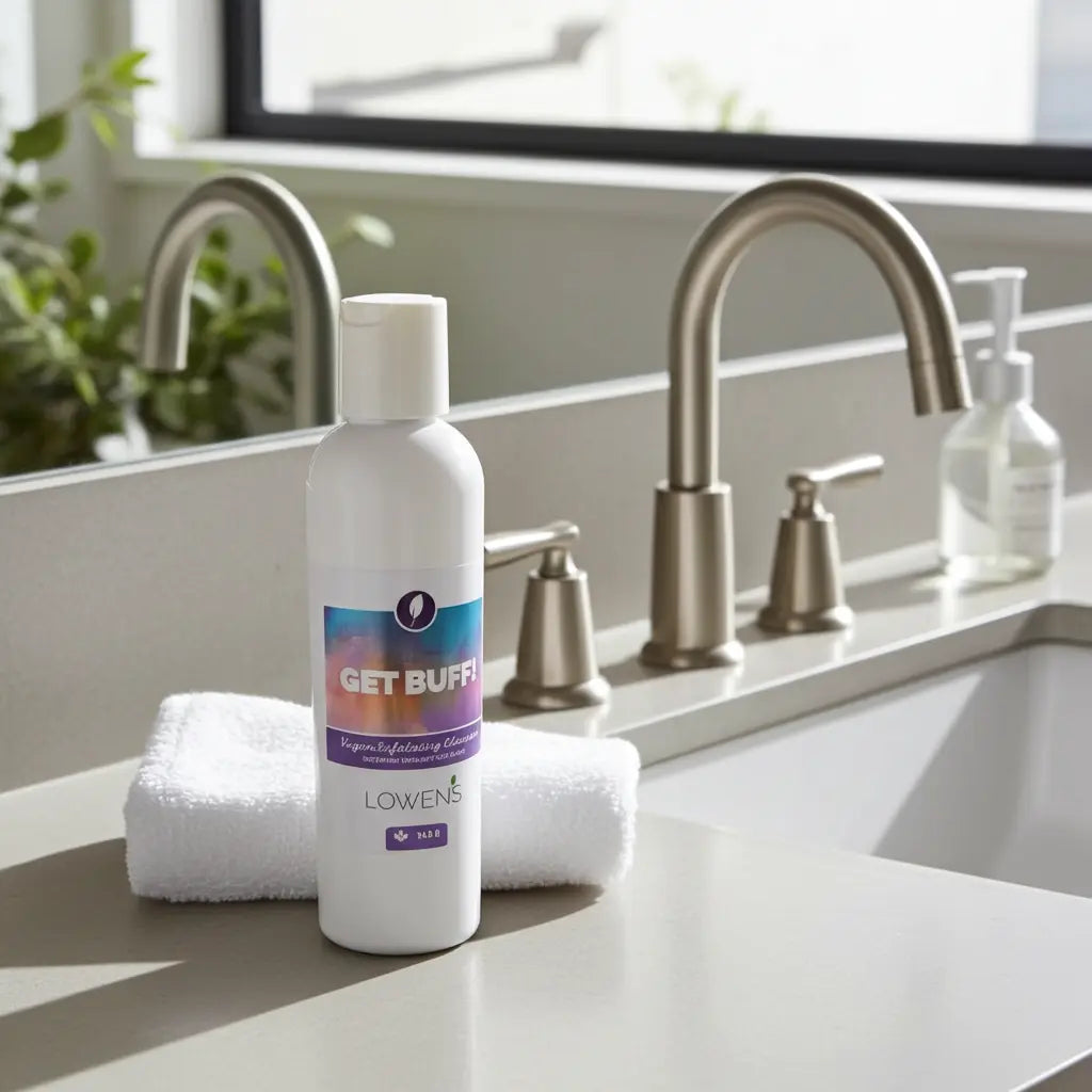 Get Buff! Vegan Exfoliating Facial Cleanser-2