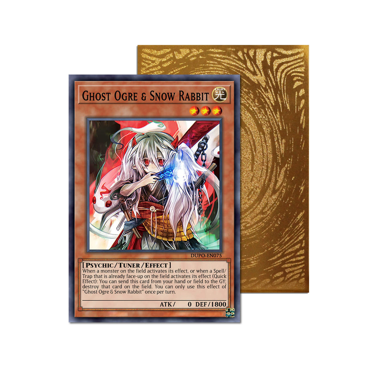 Ghost Ogre & Snow Rabbit Metal Orica Card-1