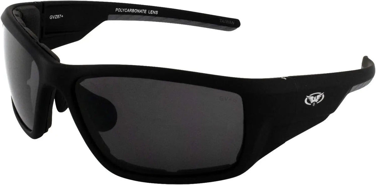 Global Vision Kinetic Adjustable Padded Motorcycle Sunglasses. Safety Rated Soft-Touch Riding Glasses-9