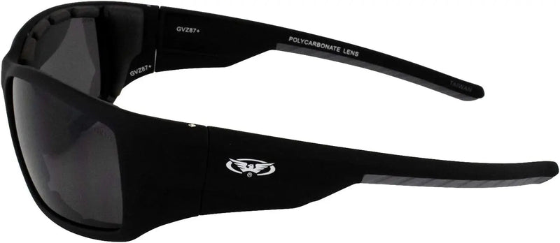 Global Vision Kinetic Adjustable Padded Motorcycle Sunglasses. Safety Rated Soft-Touch Riding Glasses-10