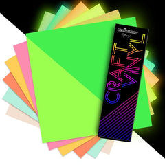 TeckWrap Glow In the Dark Craft Vinyl Sheets Pack (6 PCS)-1