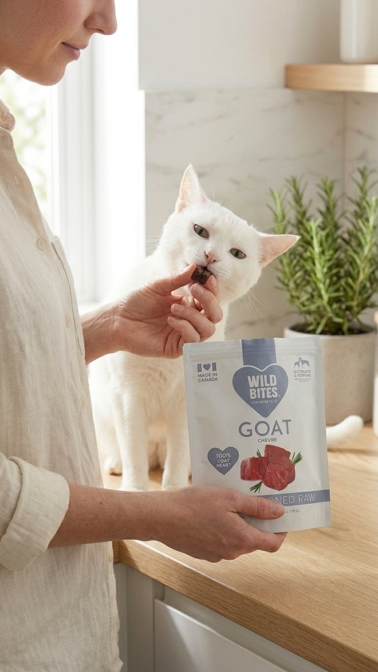 Freeze Dried Goat Heart Dog & Cat Treats-3