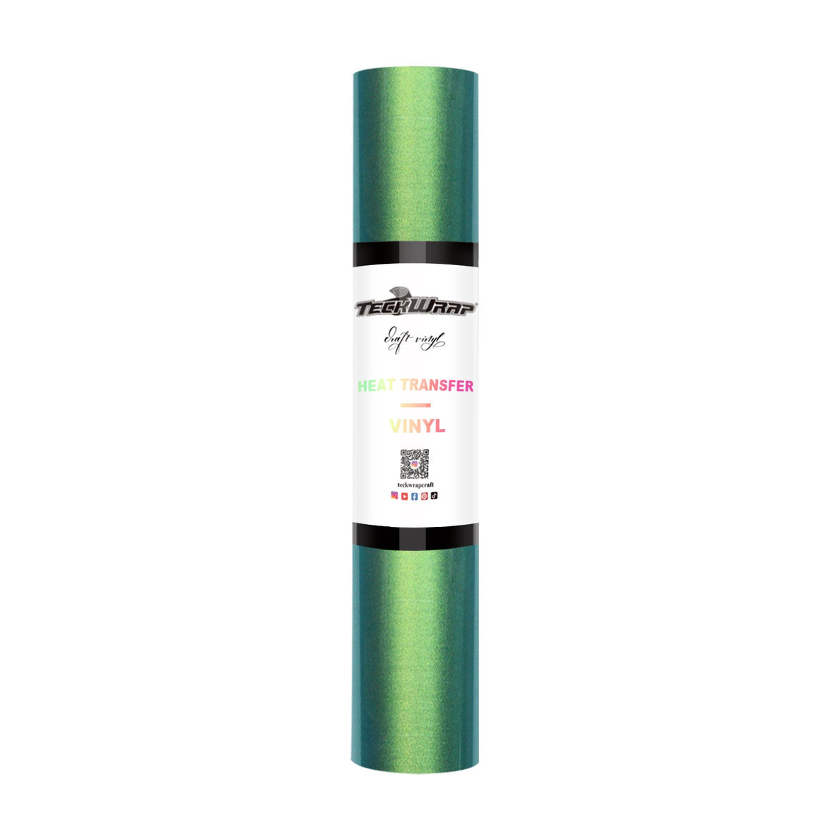 Teckwrap Chameleon HTV - Gold Charm Green | Color-Shifting HTV for DIY Fashion-1