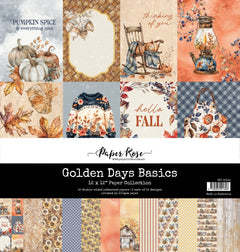 Golden Days Basics 12x12 Paper Collection 35314-1