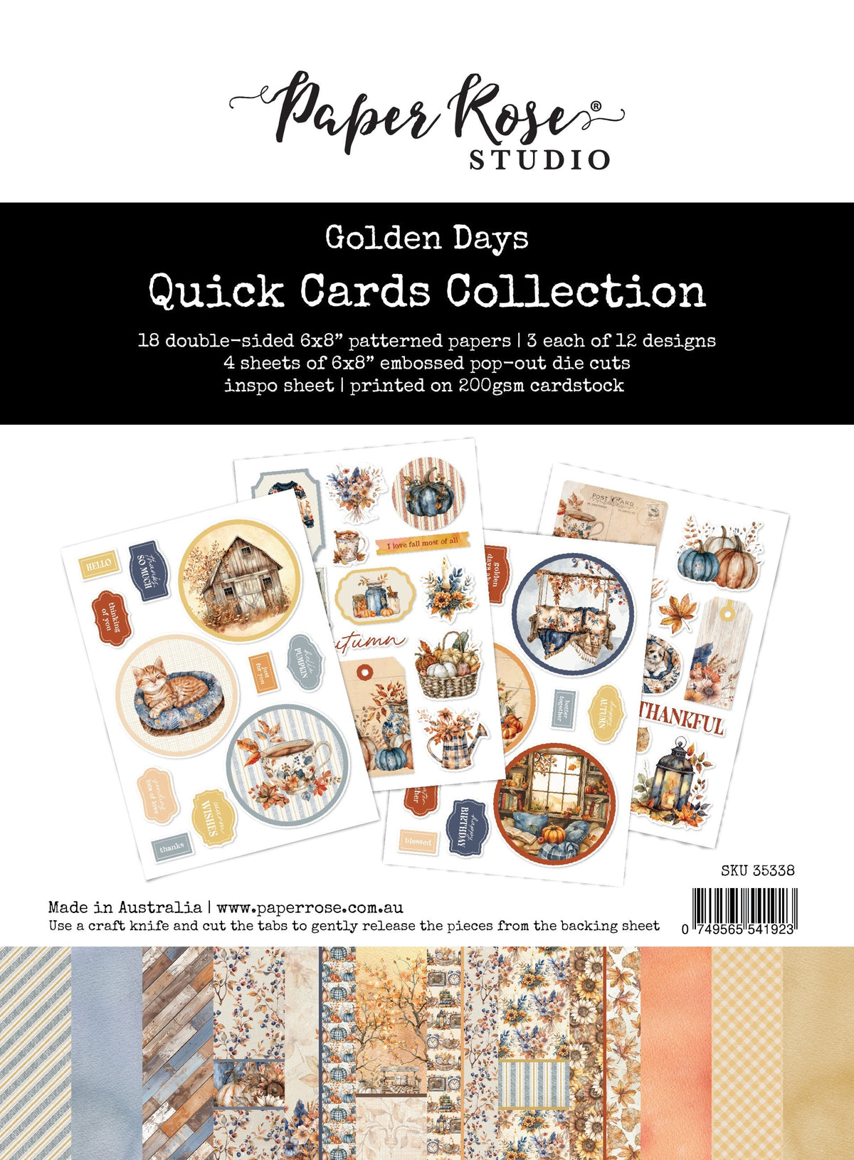 Golden Days Quick Card Collection 35338-1