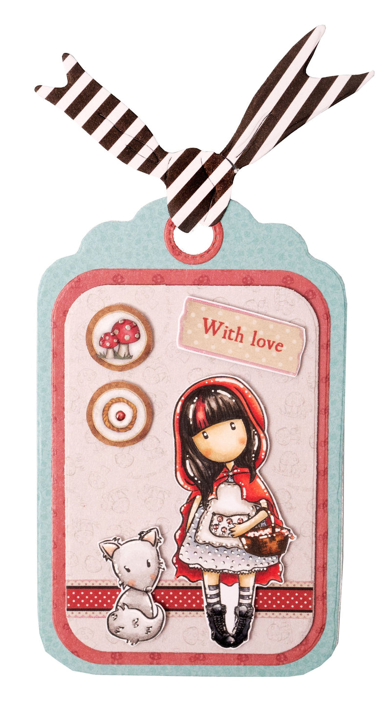 GOR Cutting Die Gift Tag Gorjuss 77x121x1mm 8 PC nr.475-3