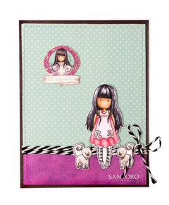 GOR Paper Set 5x2 Double-Sided Designs Gorjuss 203x203xmm 10 SH nr.19-4