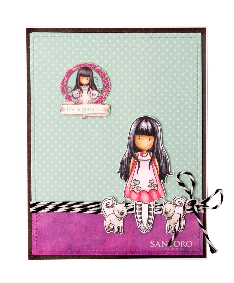 GOR Paper Set 5x2 Double-Sided Designs Gorjuss 203x203xmm 10 SH nr.19-4