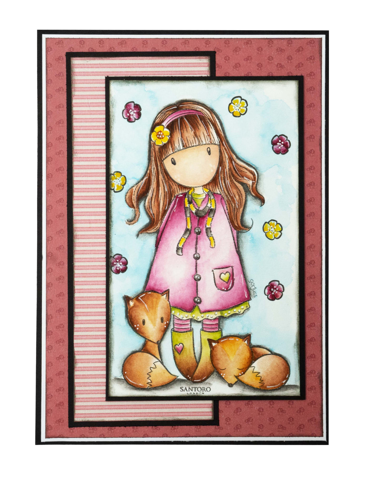 GOR Paper Set 5x2 Double-Sided Designs Gorjuss 203x203xmm 10 SH nr.19-7