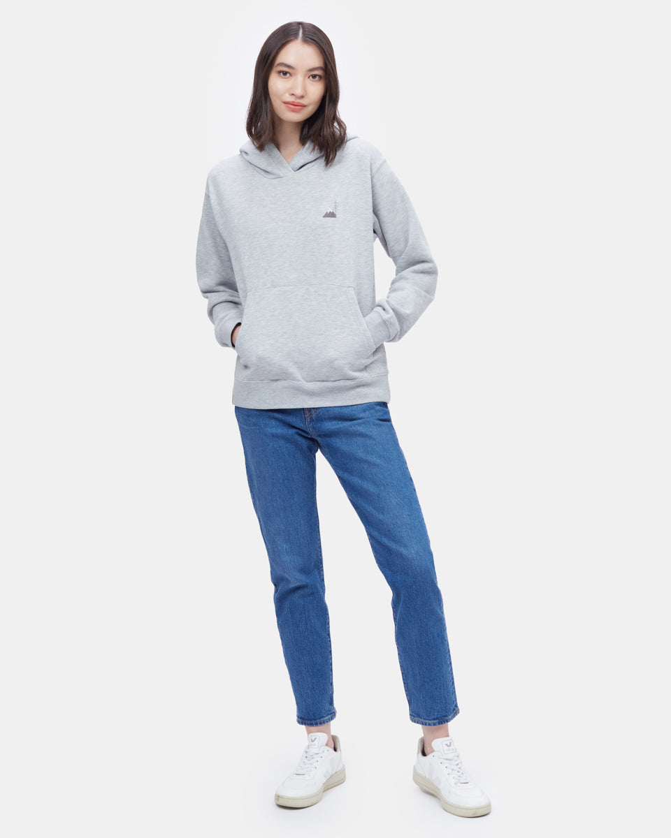 Peaks Embroidery Hoodie-1