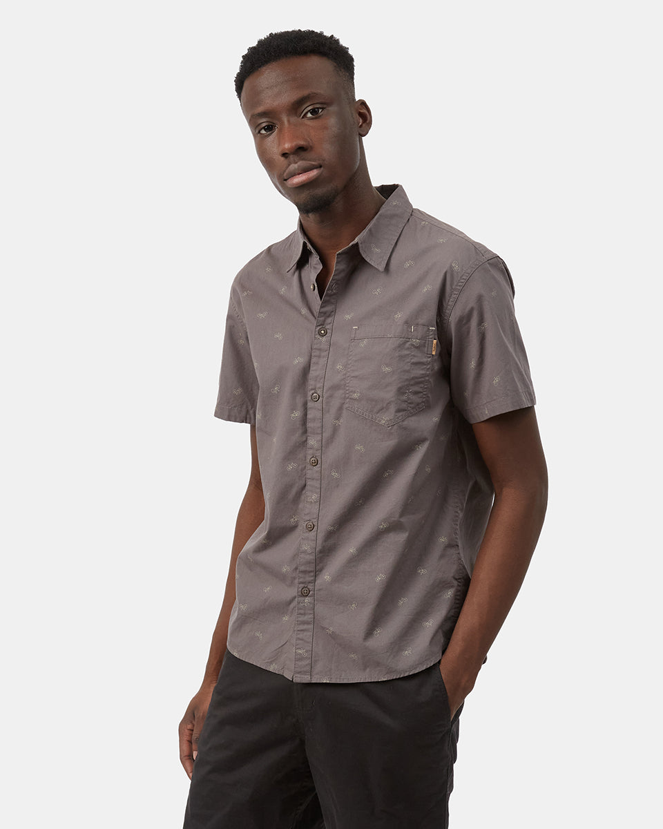 Bike Around Shortsleeve Shirt-1