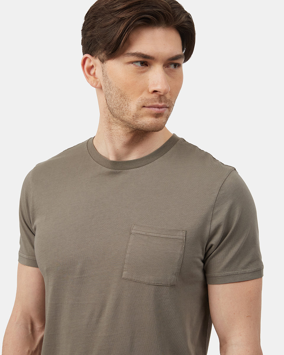 Natural Dye Pocket T-Shirt-5