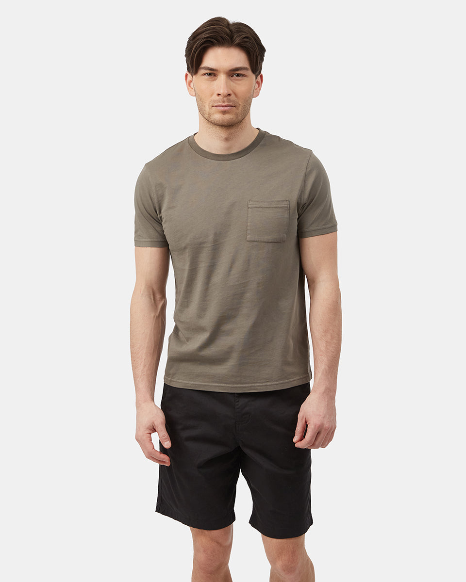 Natural Dye Pocket T-Shirt-2