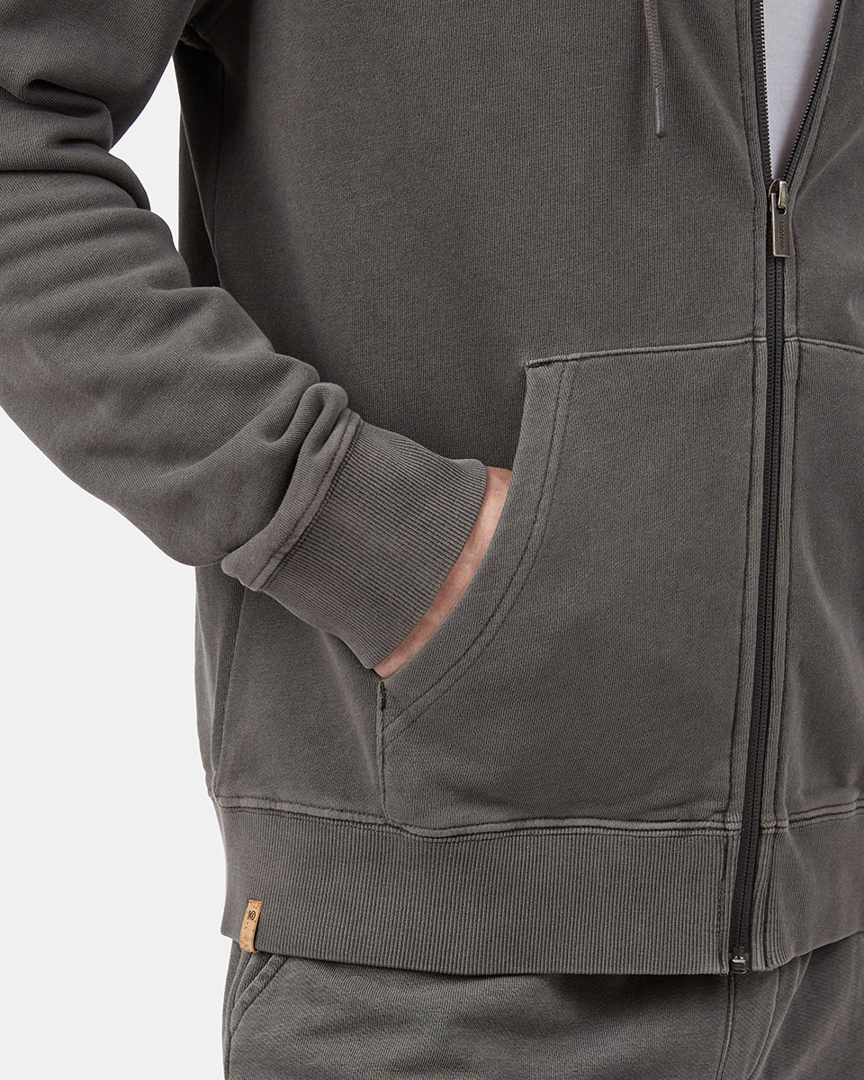 Organic French Terry Full Zip Hoodie-5