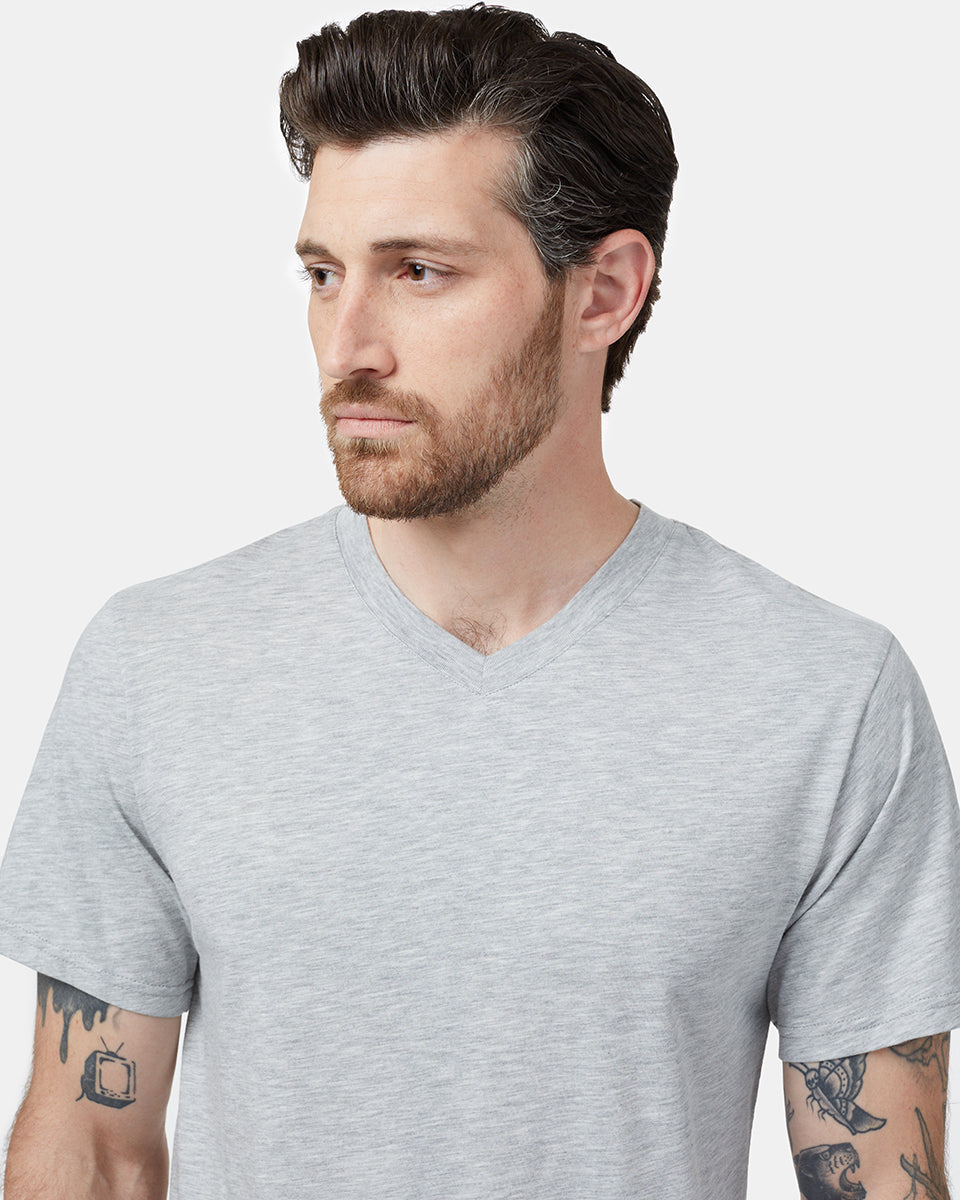 TreeBlend V-Neck T-Shirt-4