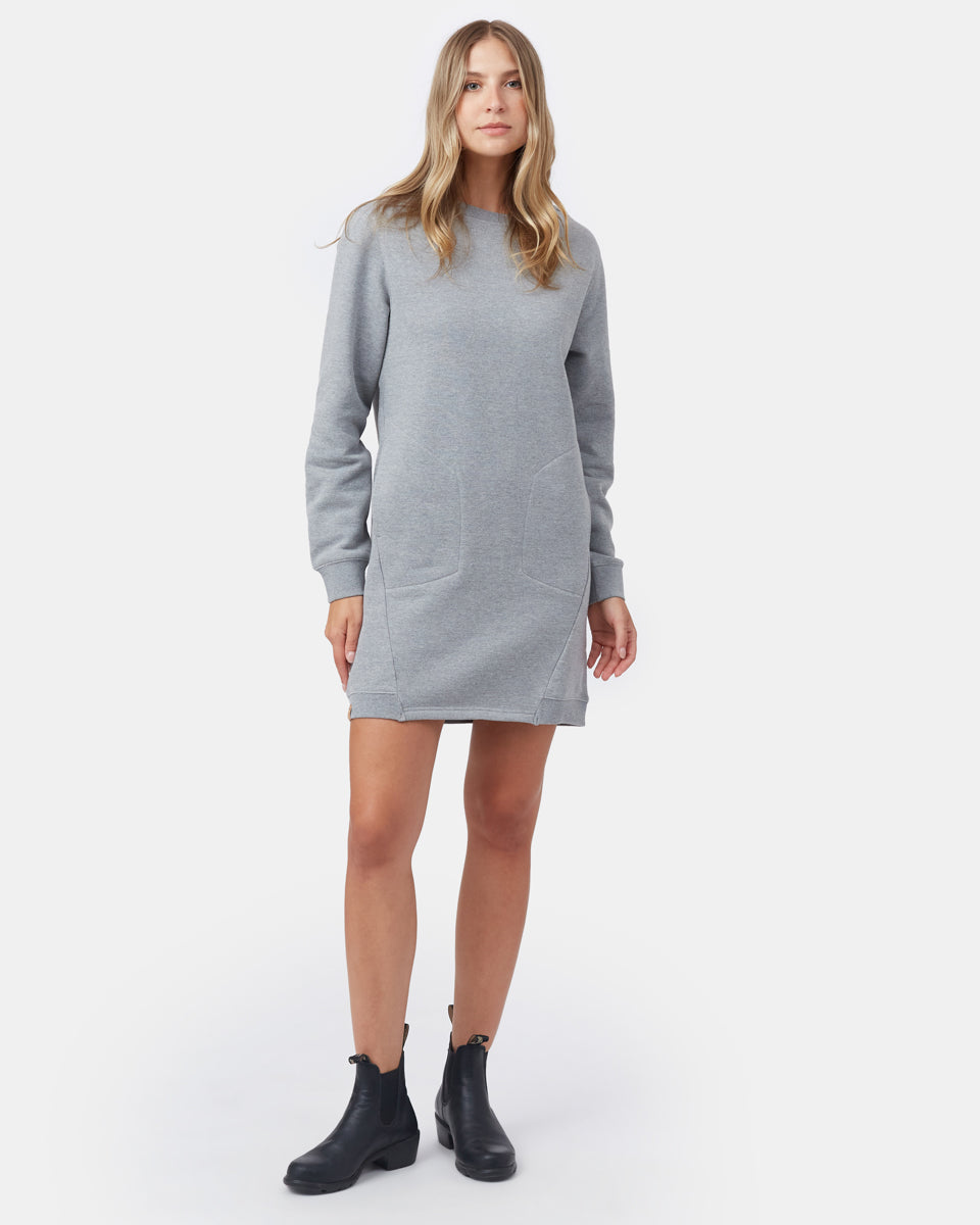 Fleece Crew Dress-2