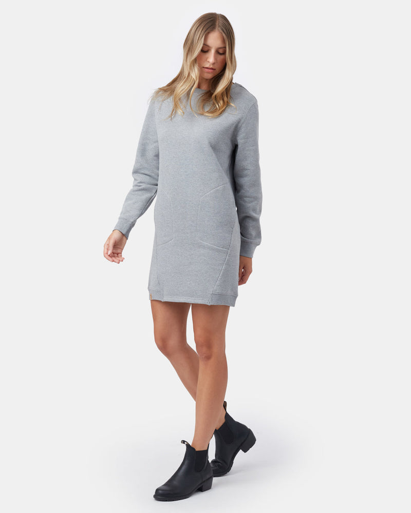 Fleece Crew Dress-1