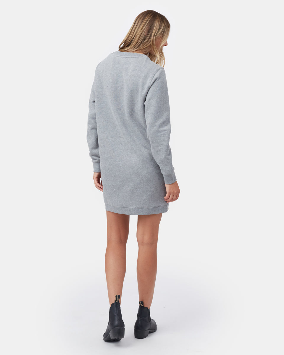 Fleece Crew Dress-3