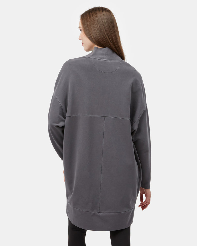 French Terry Cocoon Cardigan-4