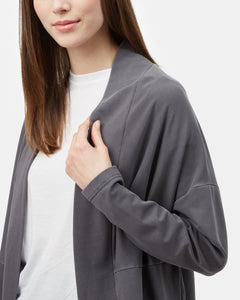 French Terry Cocoon Cardigan-3