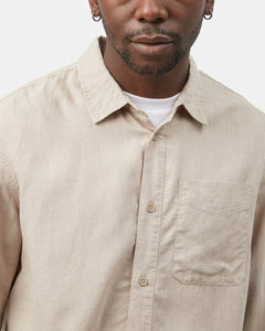 Hemp Button Front Shirt-4