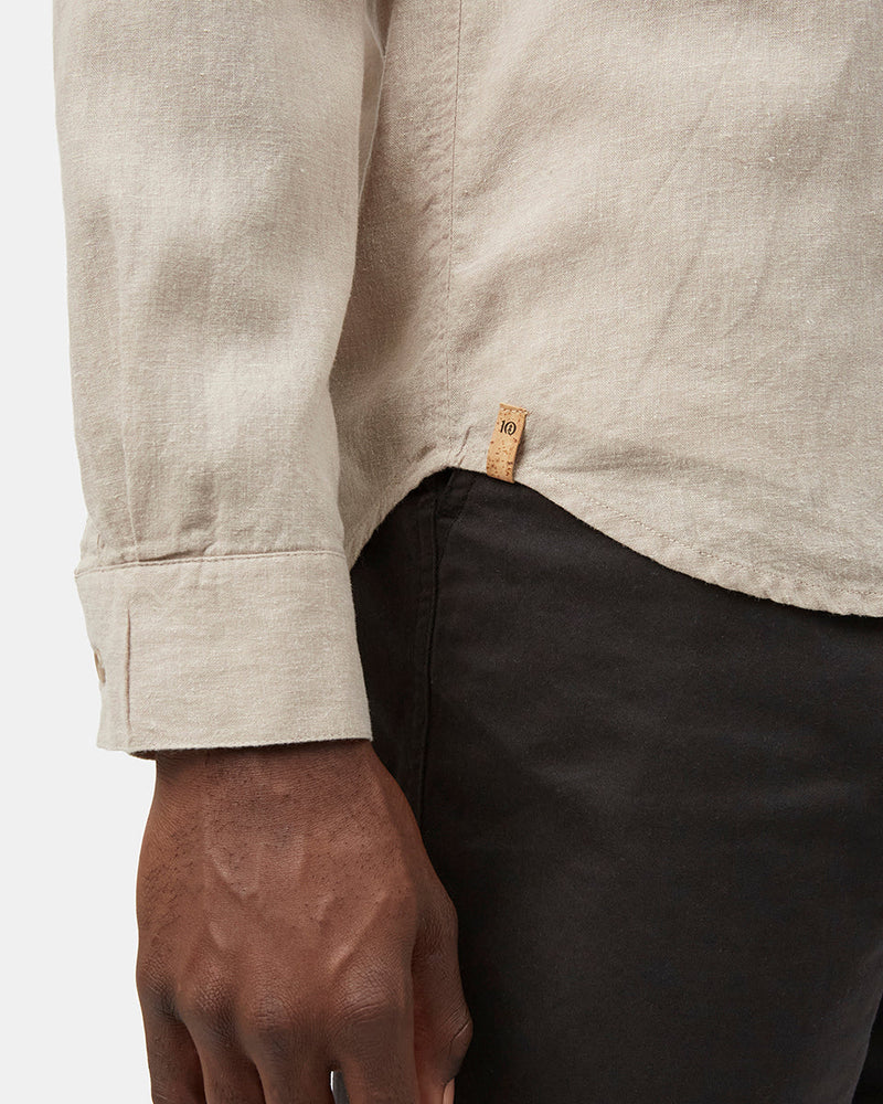 Hemp Button Front Shirt-5