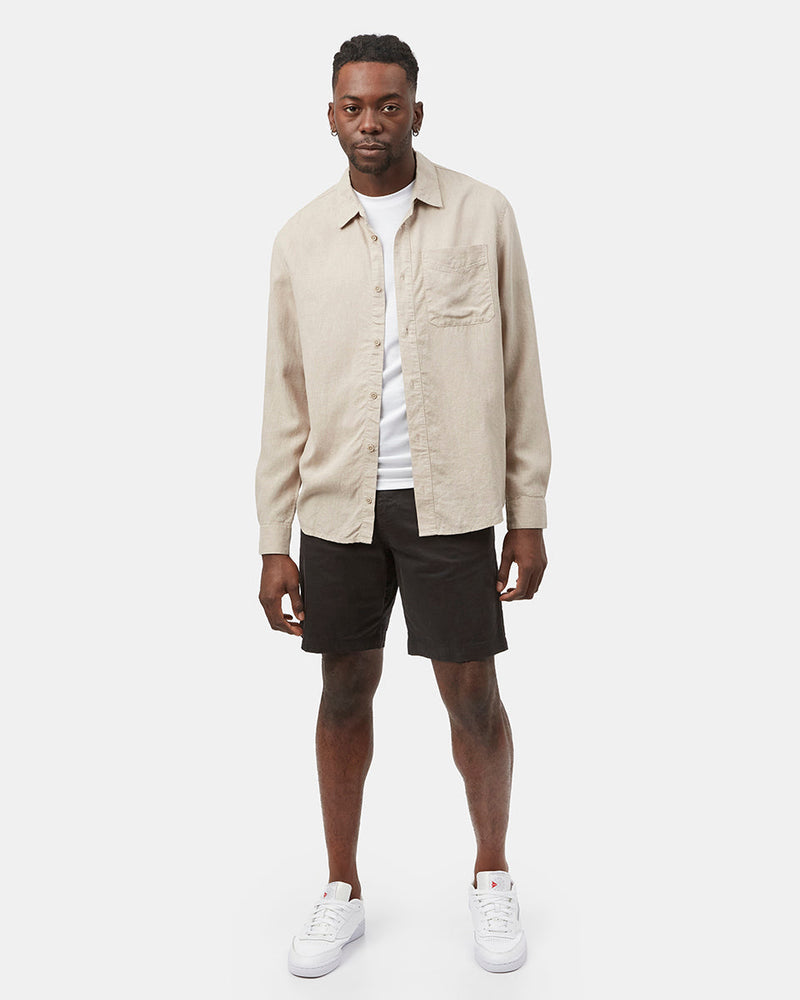 Hemp Button Front Shirt-2