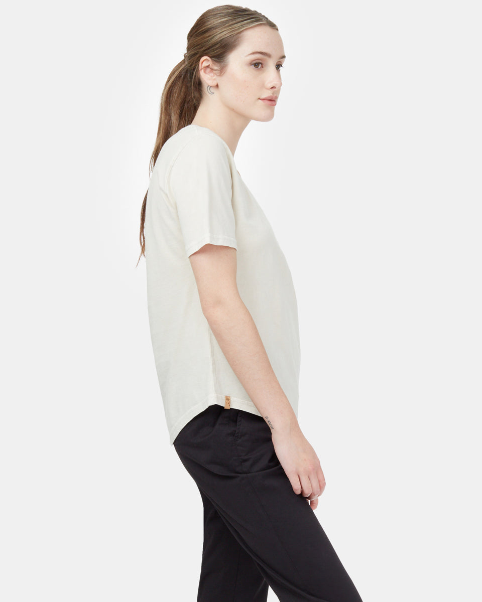 Natural Dye V-Neck T-Shirt-5