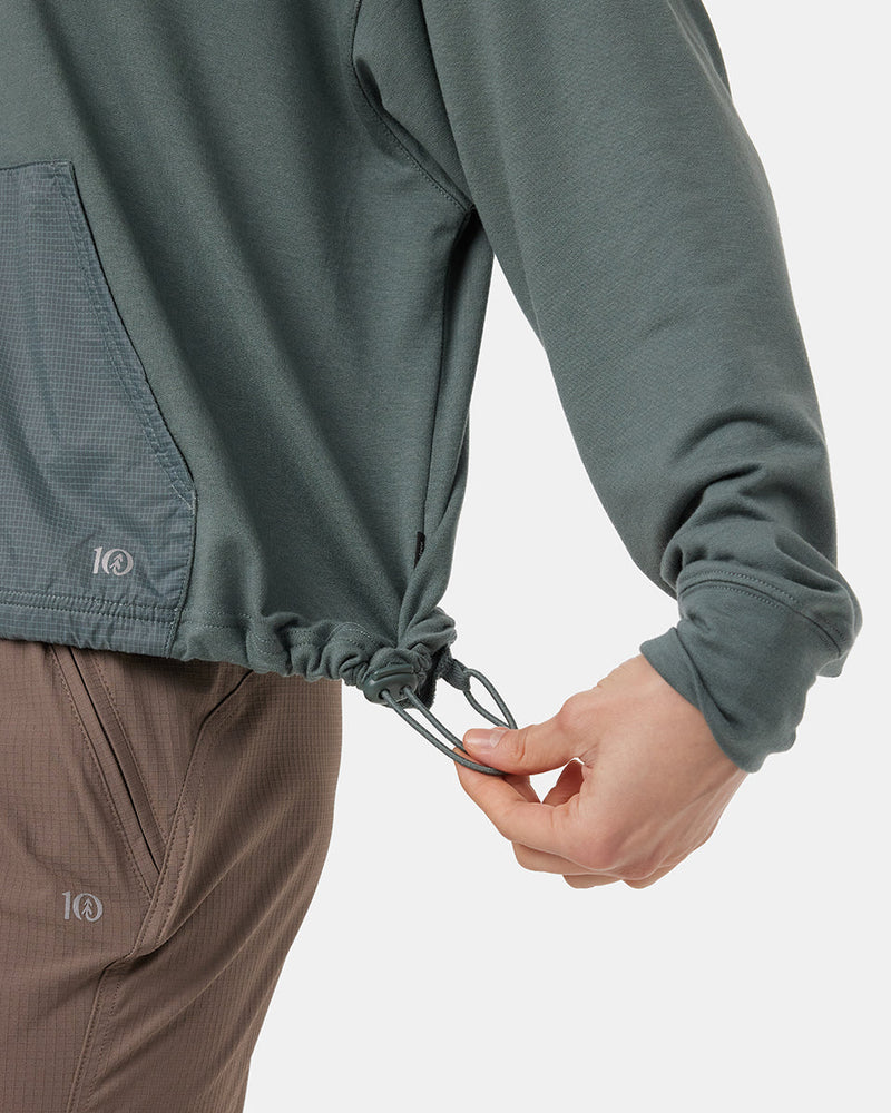 SoftTerry Light Bungie Cord Hoodie-5