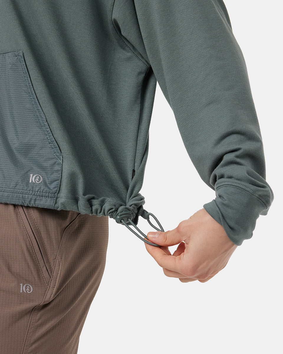 SoftTerry Light Bungie Cord Hoodie-5