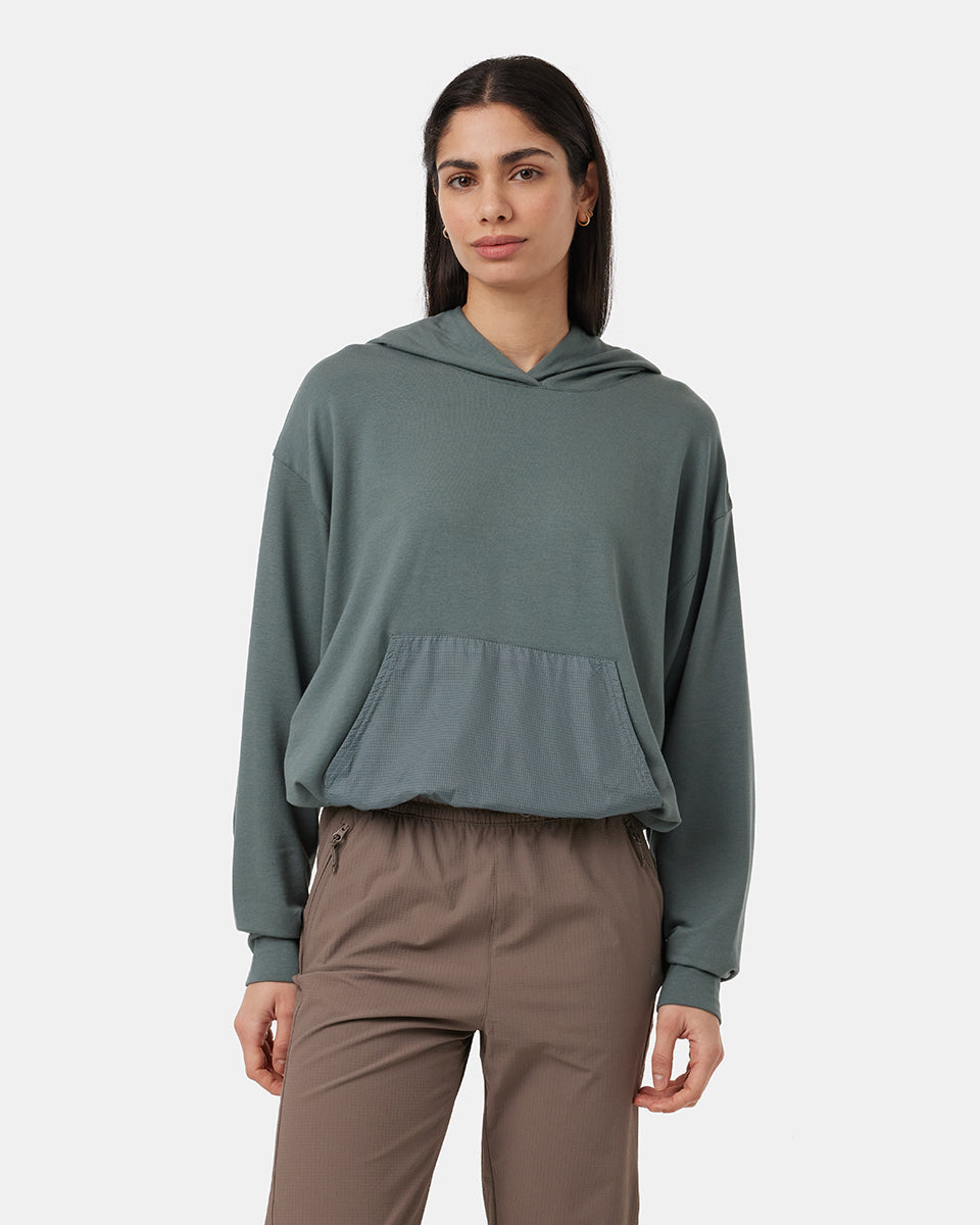 SoftTerry Light Bungie Cord Hoodie-4