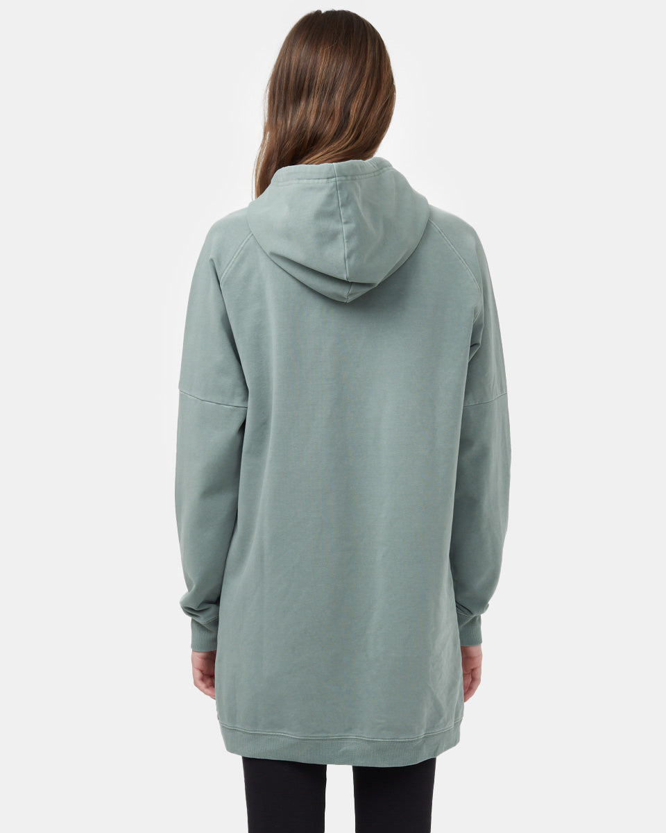 Oversized French Terry Hoodie Dress-3