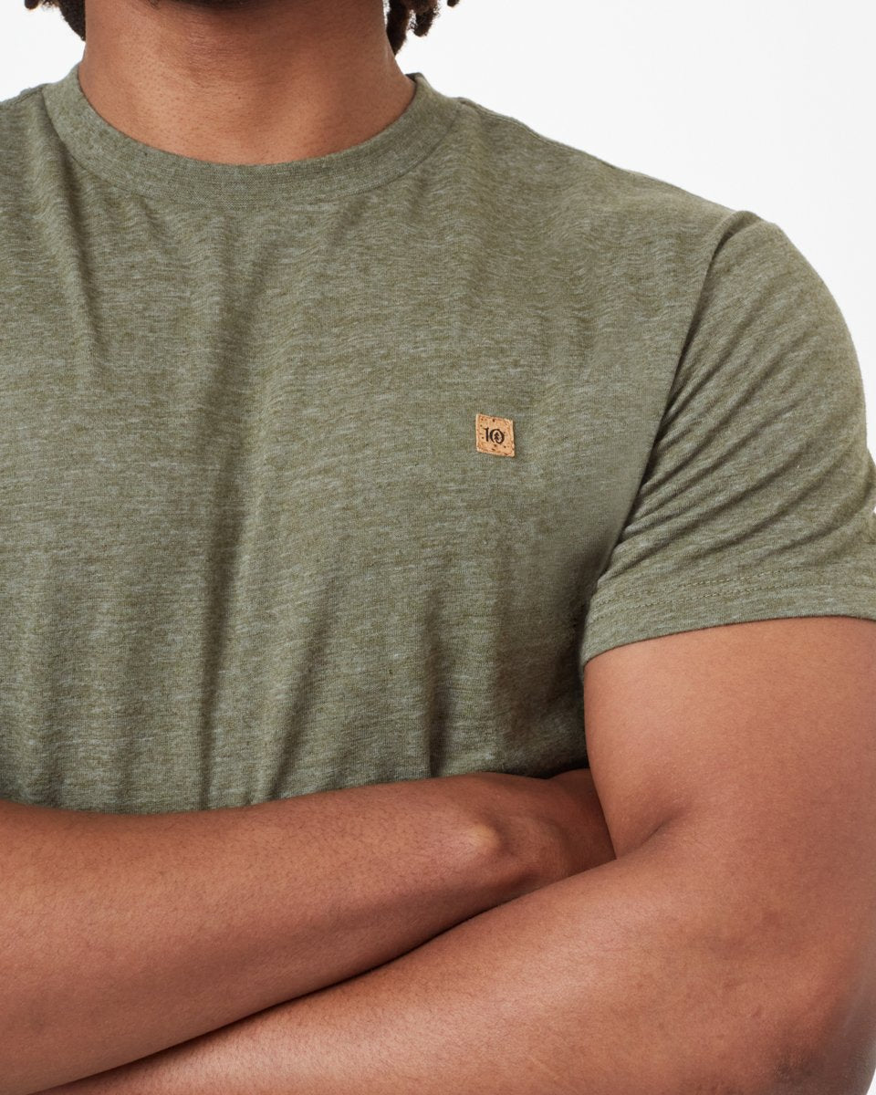 Hemp Step Hem T-Shirt-3
