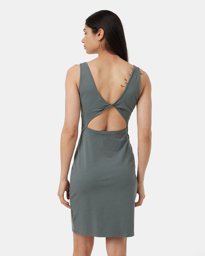 Twist Back Dress-1