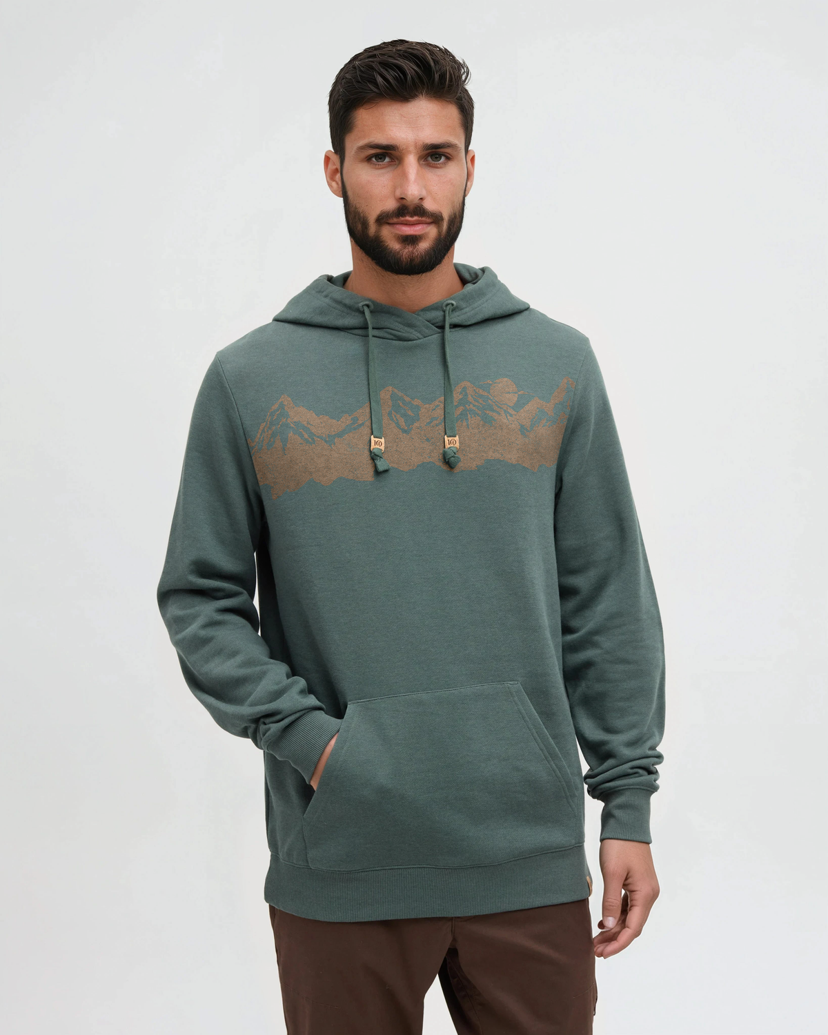 Mountain Range Hoodie-3