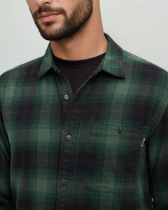 Forest Flannel Shirt-3