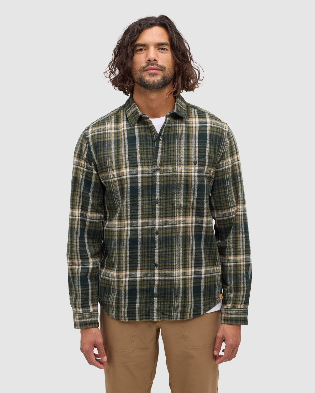 Forest Flannel Shirt-1