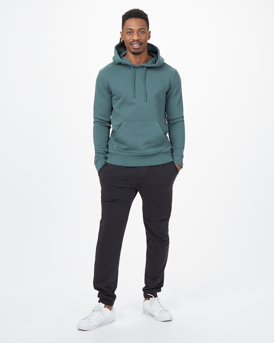 Organic French Terry Seamed Hoodie-1