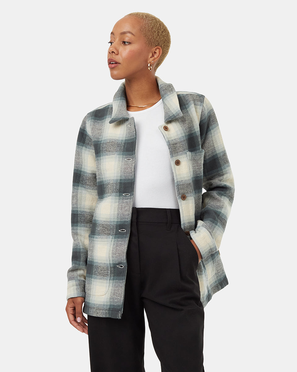 Flannel Utility Jacket-1
