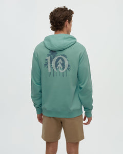 Haiti Palm Logo Relaxed Hoodie-1