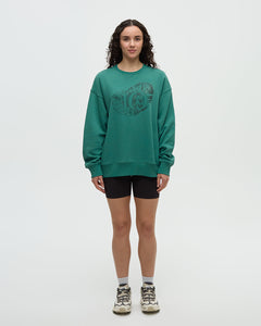Amazon Greenery Relaxed Logo Crew-2