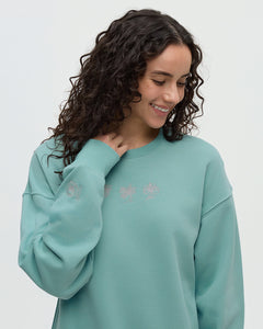 Haiti Embroidery Relaxed Crew-4