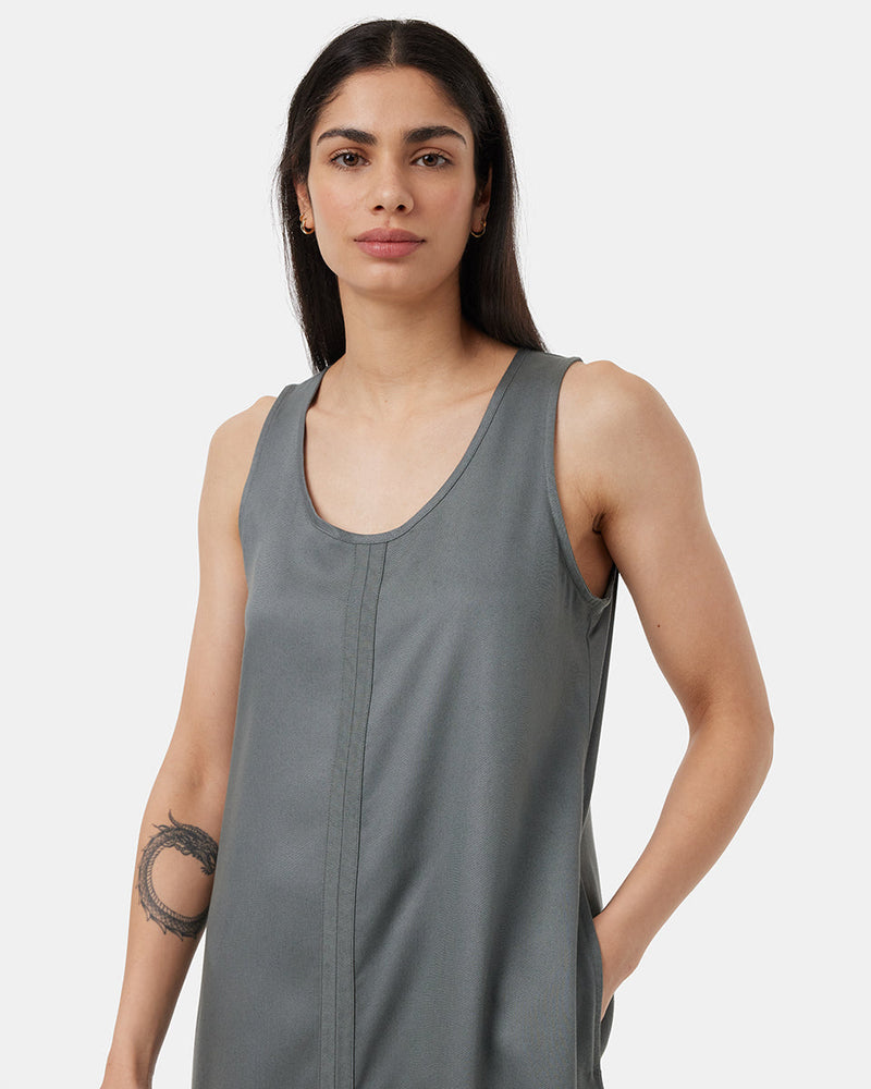 Tencel Midi Dress-4