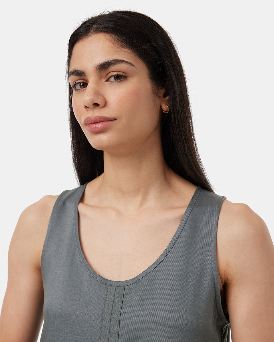 Tencel Midi Dress-3