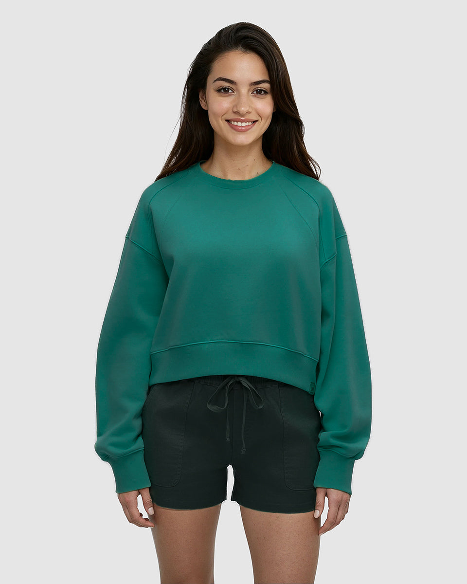 Bluffs Cropped Crew-1